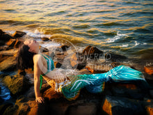 Load image into Gallery viewer, Solar Surfer swimmable mermaid tail
