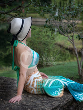 Load image into Gallery viewer, Solar Surfer triangle bikini top