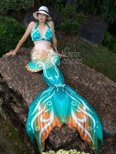 Load image into Gallery viewer, Solar Surfer swimmable mermaid tail