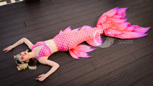 Load image into Gallery viewer, Lotus Fairy swimmable mermaid tail
