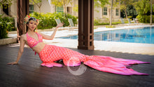 Load image into Gallery viewer, Lotus Fairy swimmable mermaid tail