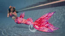 Load image into Gallery viewer, Lotus Fairy swimmable mermaid tail