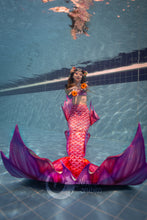 Load image into Gallery viewer, Lotus Fairy swimmable mermaid tail