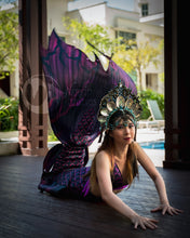 Load image into Gallery viewer, Nightwalker swimmable mermaid tail