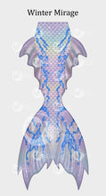 Load image into Gallery viewer, Winter Mirage swimmable mermaid tail [NEW FABRIC]
