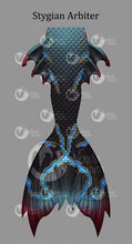 Load image into Gallery viewer, Stygian Arbiter swimmable mermaid tail