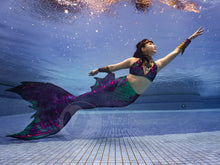 Load image into Gallery viewer, Acid Malevolence swimmable mermaid tail