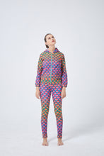 Load image into Gallery viewer, Scale Print Hooded Jacket