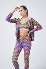 Load image into Gallery viewer, Scale Print Hooded Jacket