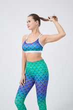 Load image into Gallery viewer, Scale Print Sports Bra