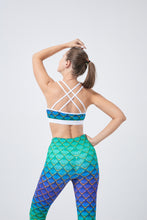 Load image into Gallery viewer, Scale Print Sports Bra
