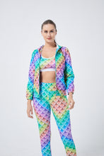 Load image into Gallery viewer, Scale Print Hooded Jacket