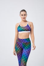 Load image into Gallery viewer, Scale Print Sports Bra