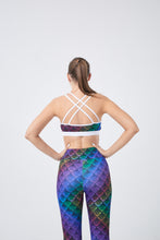 Load image into Gallery viewer, Scale Print Sports Bra