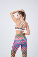 Load image into Gallery viewer, Scale Print Sports Bra