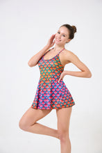 Load image into Gallery viewer, Scale Print Mini Halter Dress