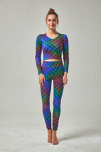 Load image into Gallery viewer, Scale Print Leggings