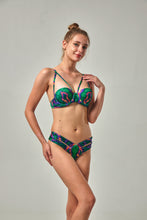 Load image into Gallery viewer, Acid Malevolence balconette swim top