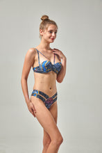 Load image into Gallery viewer, Stygian Arbiter balconette swim top