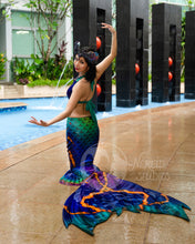 Load image into Gallery viewer, Jewel Goby triangle bikini top