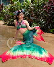 Load image into Gallery viewer, Spring Blossom triangle bikini top