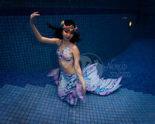 Load image into Gallery viewer, Winter Mirage triangle bikini top