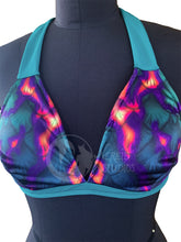 Load image into Gallery viewer, Acid Malevolence triangle bikini top
