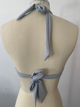 Load image into Gallery viewer, Monochrome Cardinal triangle bikini top