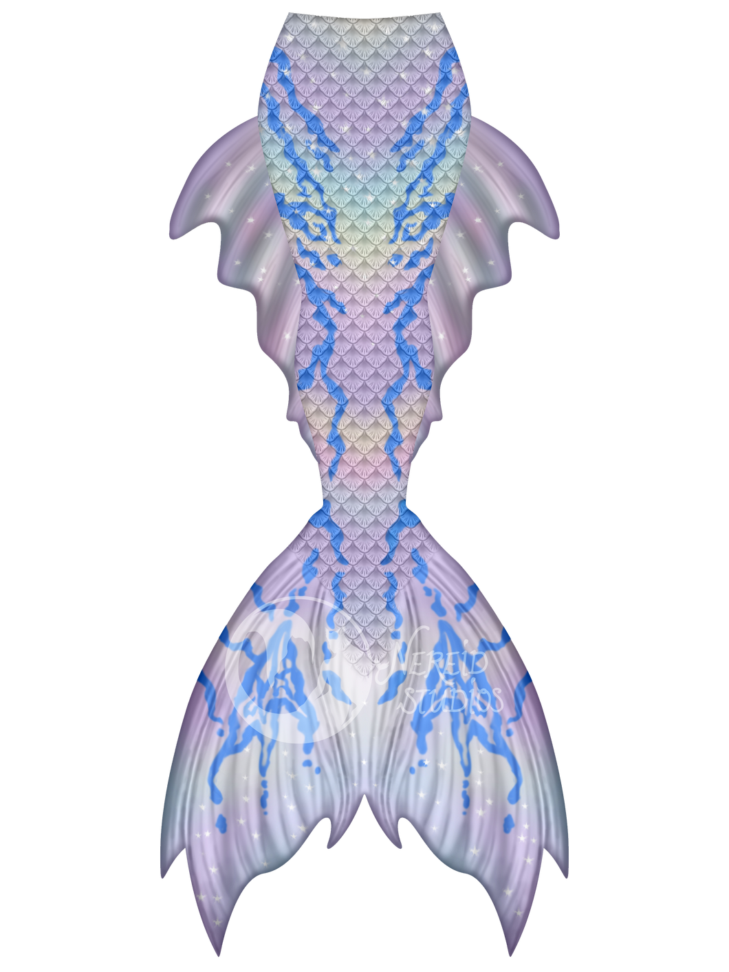 Winter Mirage swimmable mermaid tail [LEGACY FABRIC]