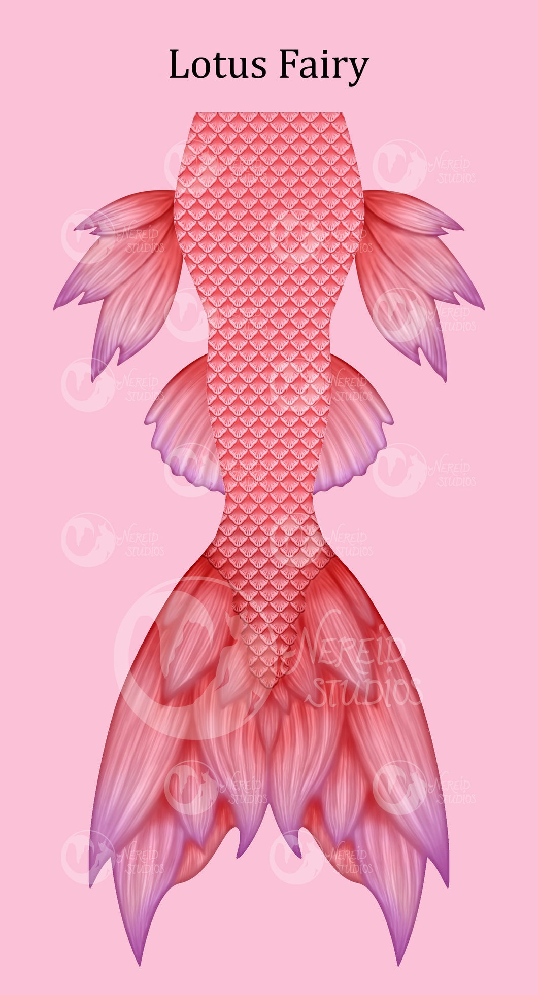 Lotus Fairy swimmable mermaid tail