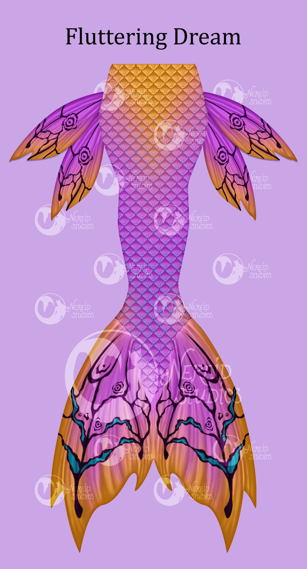 Fluttering Dream swimmable mermaid tail