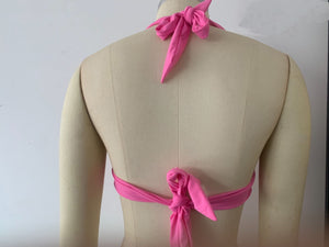 Lotus Fairy triangle bikini top