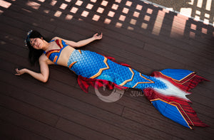 Heroic Defender swimmable mermaid tail