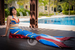 Heroic Defender swimmable mermaid tail