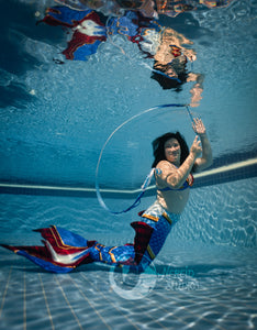 Heroic Defender swimmable mermaid tail