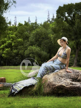 Load image into Gallery viewer, [NSxMC] Swamp Ghost triangle bikini top
