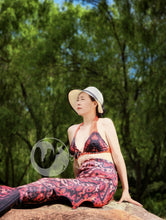 Load image into Gallery viewer, [NSxMC] Blood Boiling triangle bikini top
