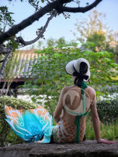 Load image into Gallery viewer, Solar Surfer [Mini Fluke] swimmable mermaid tail
