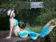 Load image into Gallery viewer, Solar Surfer [Mini Fluke] swimmable mermaid tail
