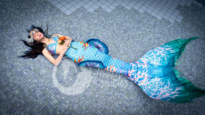 Lost Beauty swimmable mermaid tail