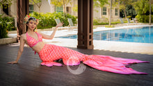 Load image into Gallery viewer, Lotus Fairy swimmable mermaid tail
