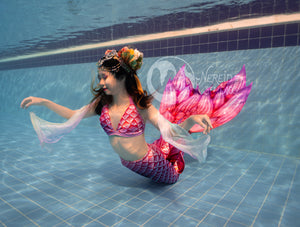 Lotus Fairy swimmable mermaid tail