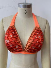 Load image into Gallery viewer, [NSxMC] Mushroom Koi triangle bikini top
