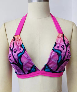 Fluttering Dream triangle bikini top