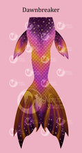 Load image into Gallery viewer, Dawnbreaker swimmable mermaid tail [NEW FABRIC]
