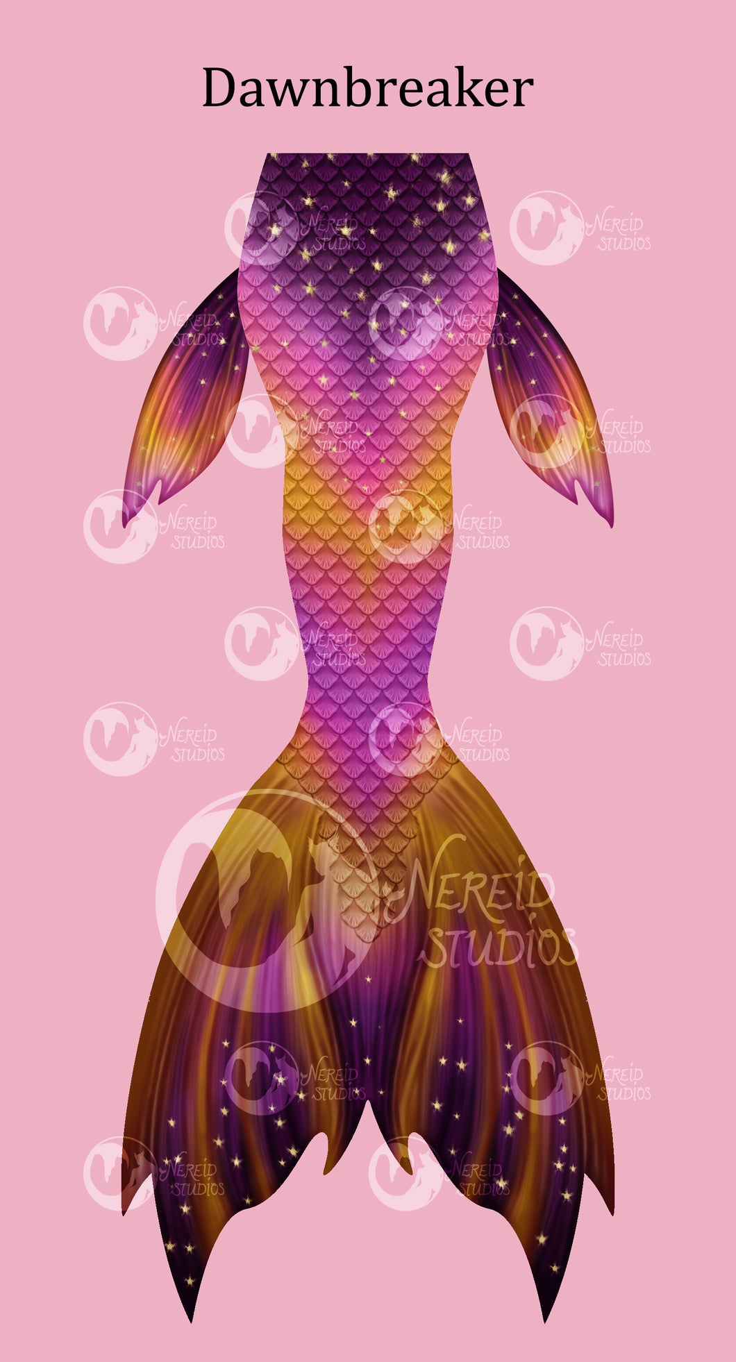 Dawnbreaker swimmable mermaid tail [NEW FABRIC]