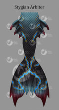 Load image into Gallery viewer, Stygian Arbiter swimmable mermaid tail
