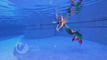 Load and play video in Gallery viewer, Spring Blossom swimmable mermaid tail [LEGACY FABRIC]
