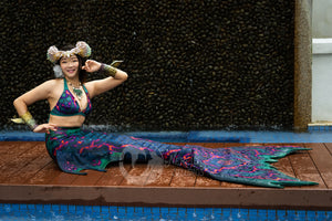 Acid Malevolence triangle bikini top