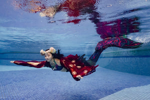 Acid Malevolence swimmable mermaid tail